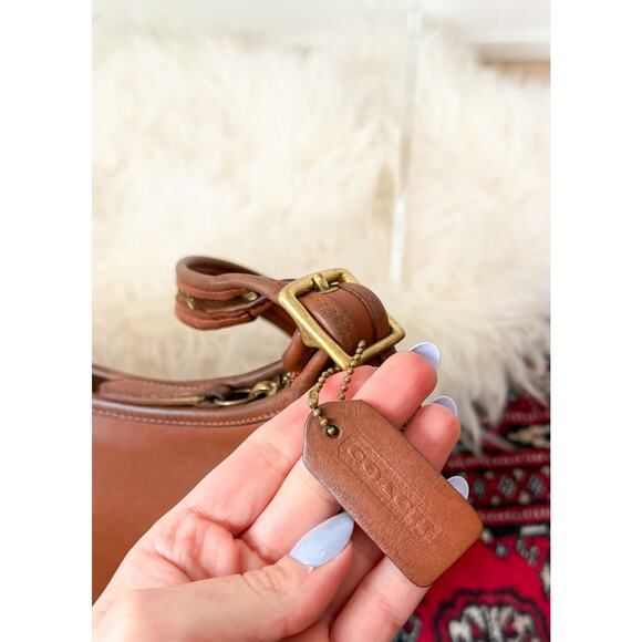 Vintage Coach Janice Legacy British Tan Brown Leather Purse # 9950 - Picture 14 of 16